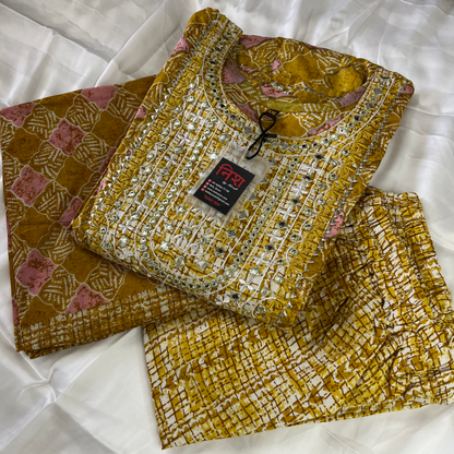 Anarkali Cotton Suits